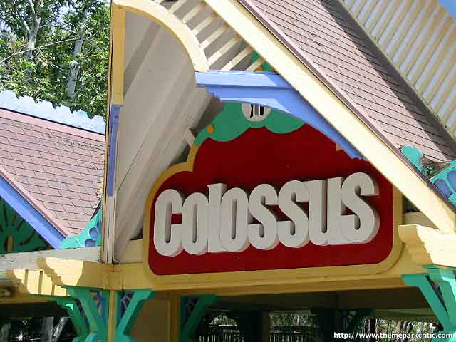 six flags magic mountain colossus. Colossus @ Six Flags Magic Mountain in California - Theme Park Critic